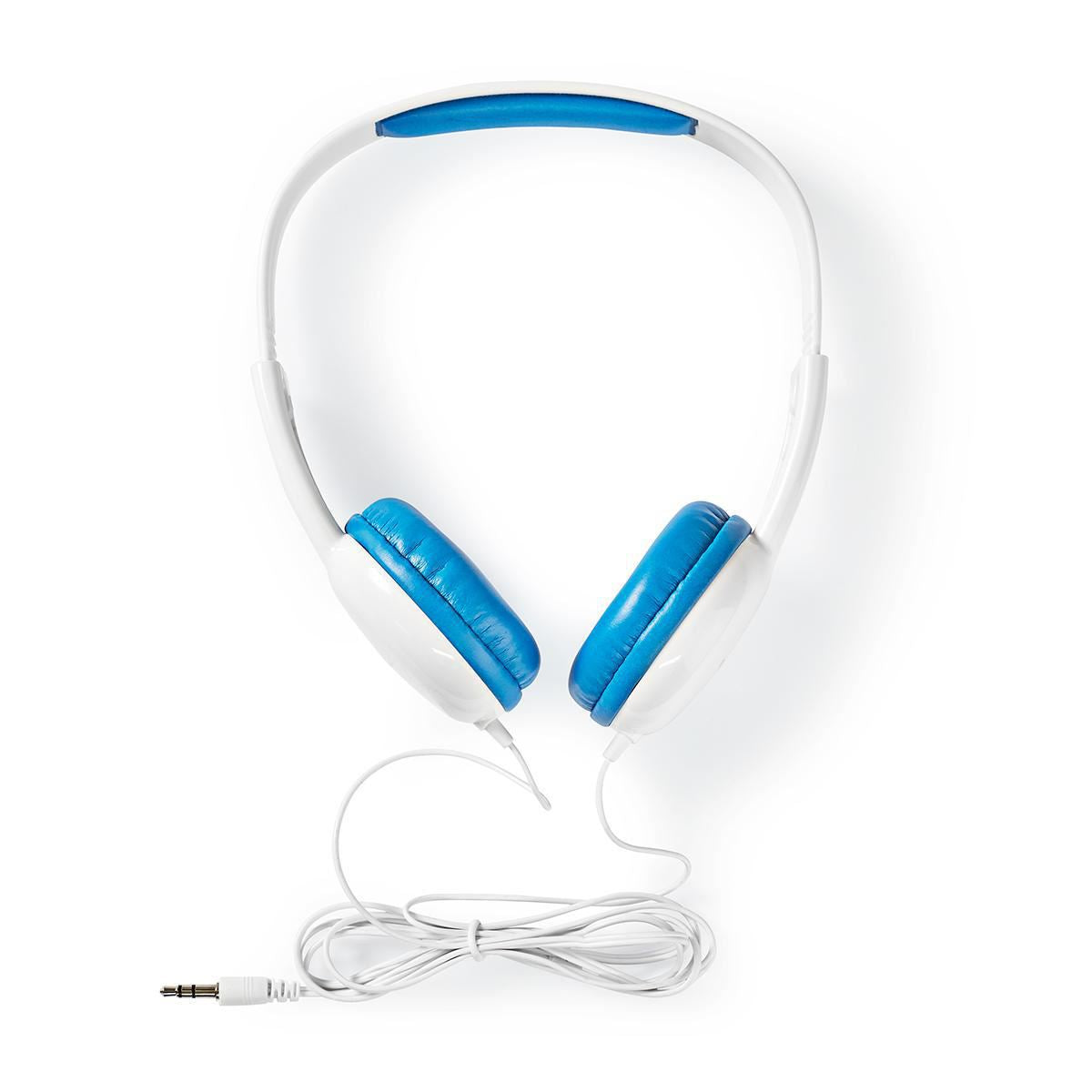 Nedis On-Ear Wired Headphones | 3.5 mm | Cable length: 1.20 m | 82 dB | Blue