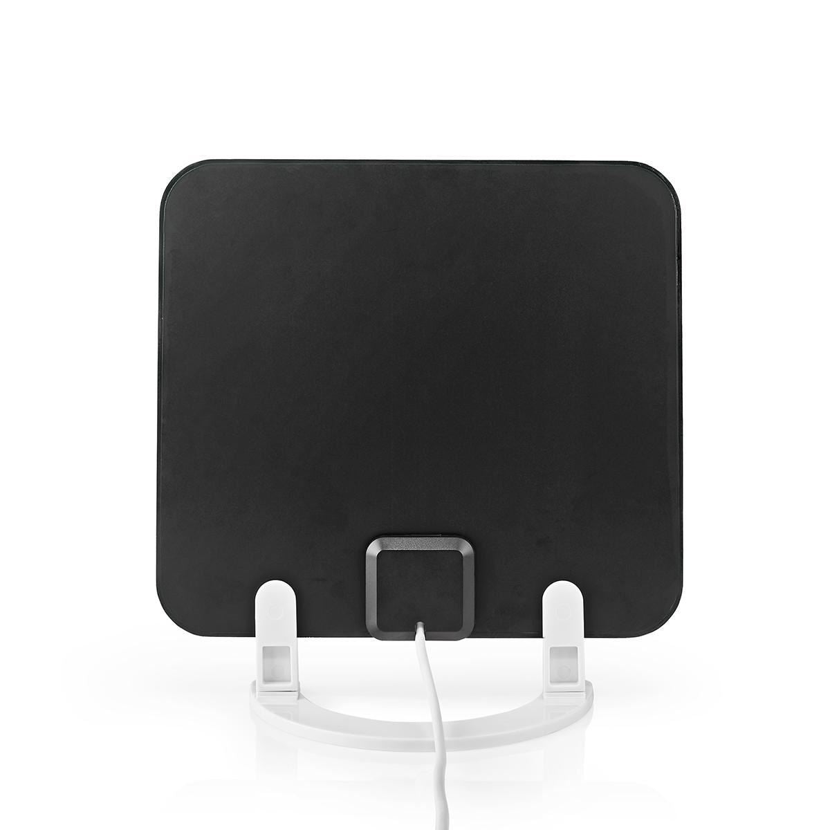 Nedis Indoor HDTV Antenna | Active | FM / UHF / VHF | Reception range: 0-25 km | LTE700 | Gain: 30 dB | ABS | White