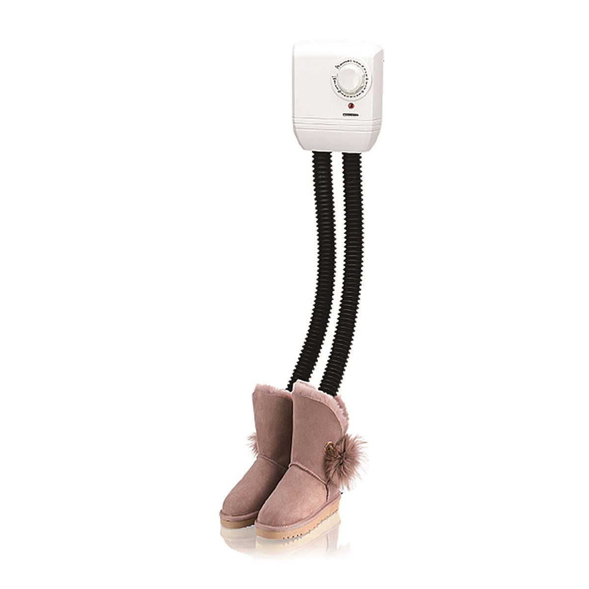 MELISSA Shoe dryer with two hoses for one pair of shoes or boots 250W White