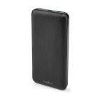 Nedis Powerbank | 10000 mAh | 1.5 / 2.0 / 3.0 A | Number of outputs: 2 | Output connection: 1x USB-A / 1x USB-C™ | Input connection: 1x Micro USB / 1x USB-C™ | PD2.0 18W | Lithium-Polymer