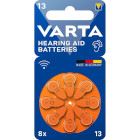 Varta Hearing Aid Batteries Type 13 8-Blister