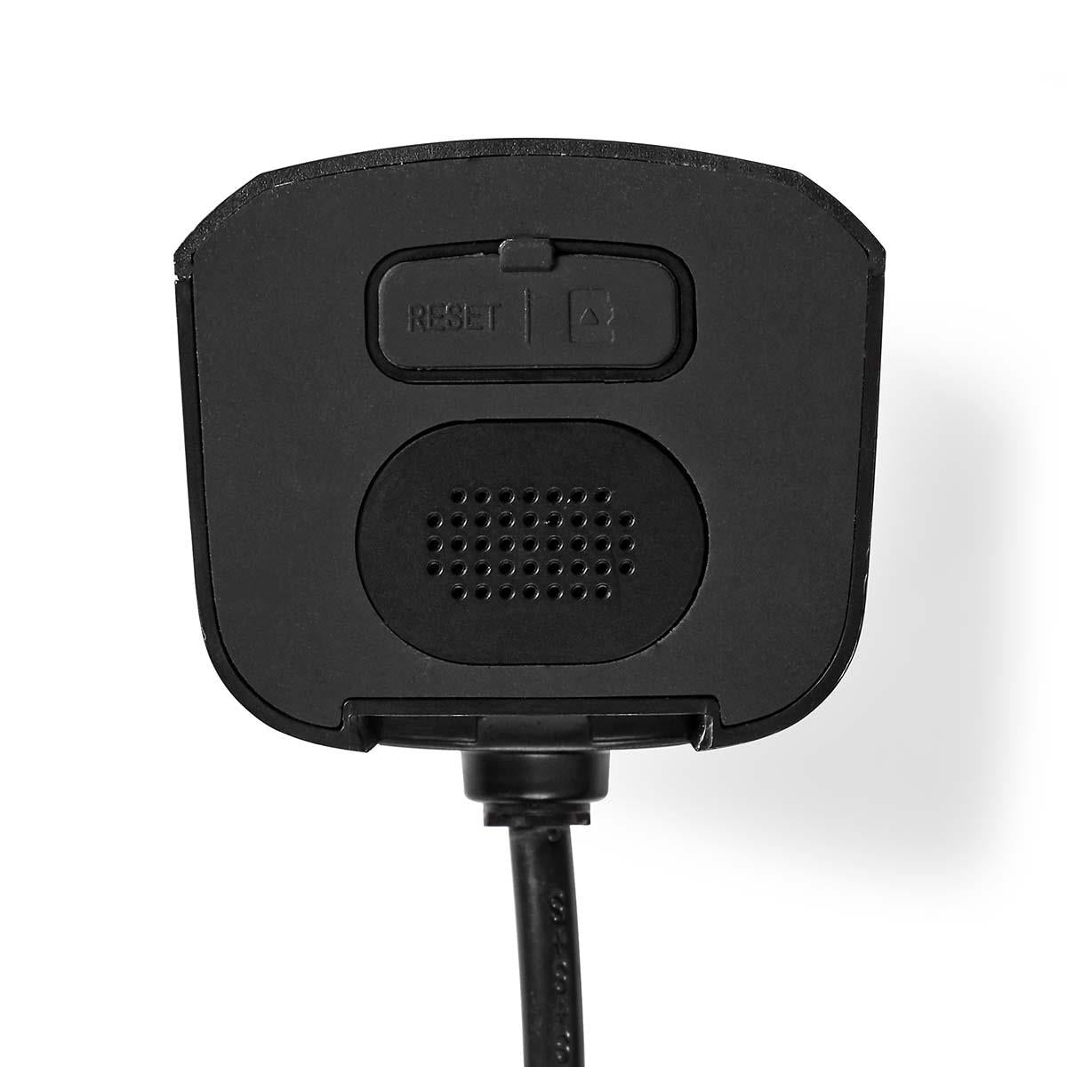 Nedis SmartLife Outdoor Camera | Wi-Fi | Ambient light | Full HD 1080p | IP65 | Cloud Storage (optional) / microSD (not included) / Onvif | 100 - 240 V AC | With motion sensor | Night vision | Black