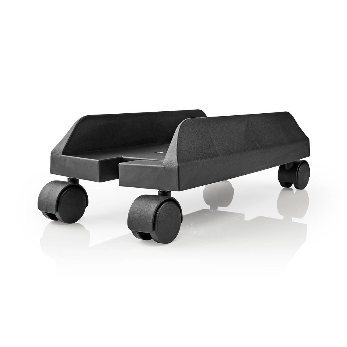 Nedis Computer Trolley | Adjustable Width / Full Motion | 14.5 - 24.2 cm | 20 kg | Metal / Plastic | Black