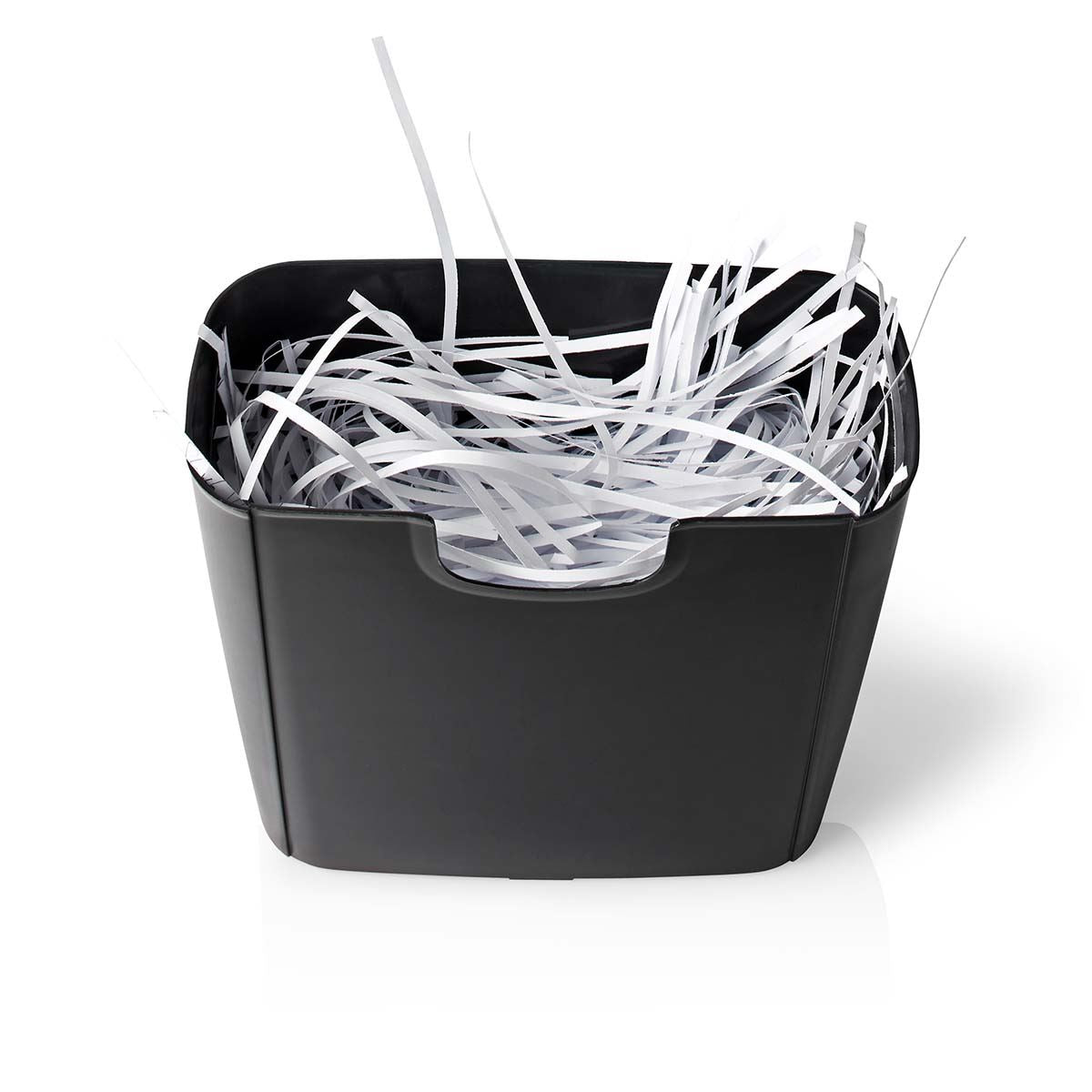 Nedis Paper Shredder | Strip Cut | 6x A4 pages | 10 l | Safety standard: DIN 2 | 190 W | Black