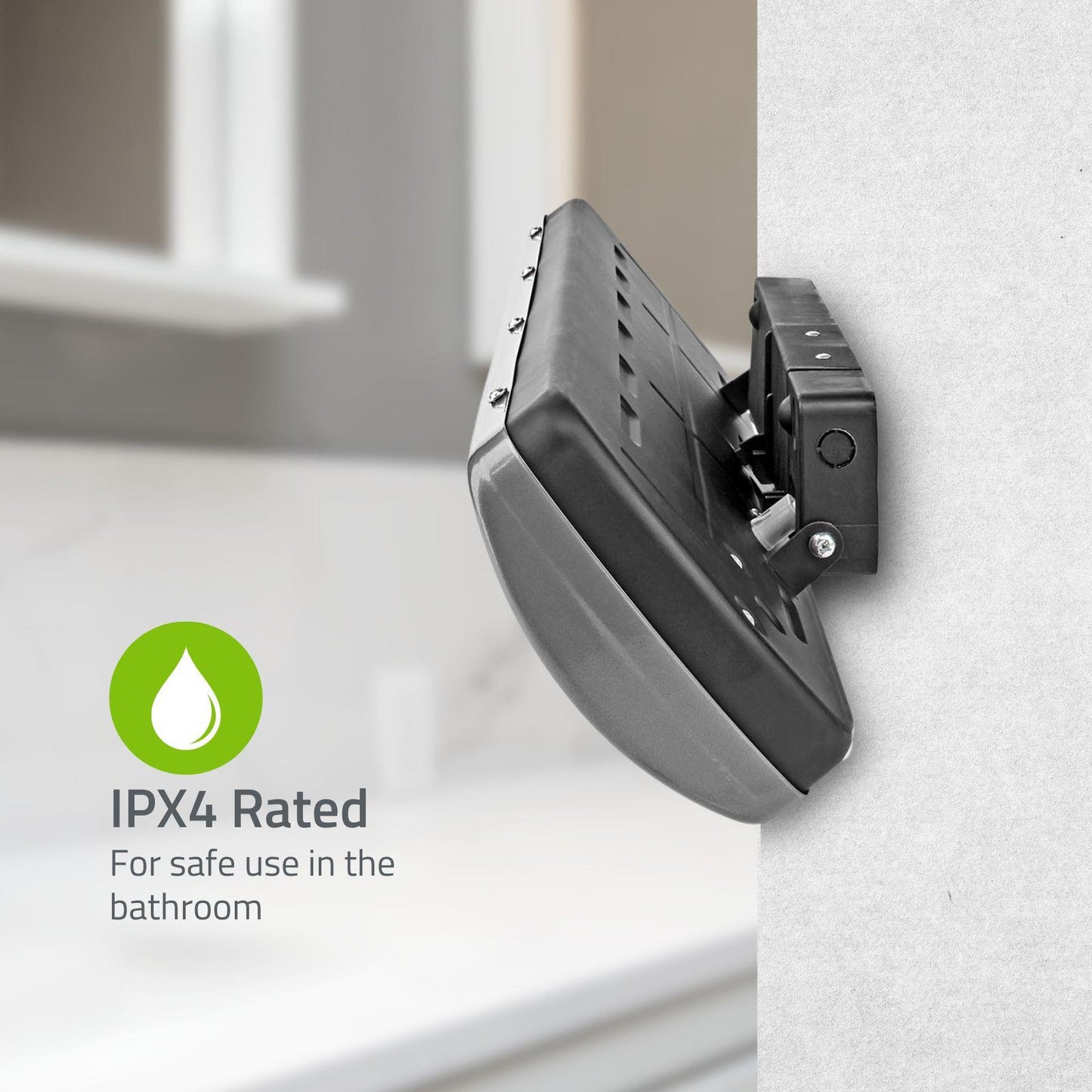 Nedis Bathroom Heater | 1200 W | 2 Heat Modes | X4 | Grey