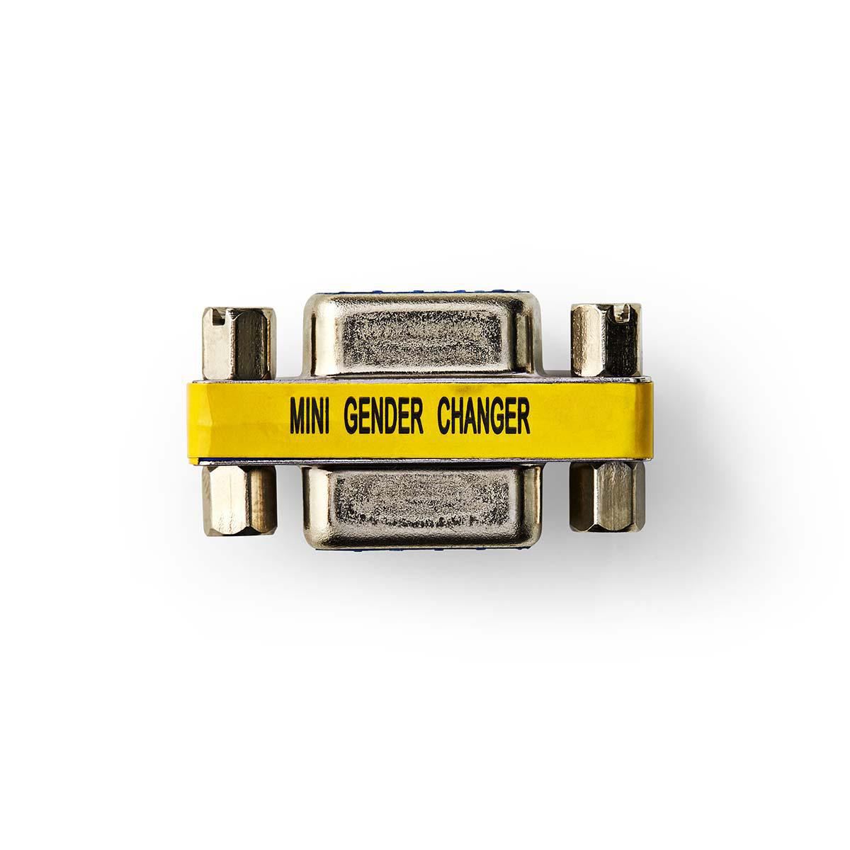 Nedis Serial Adapter | Adapter | D-SUB 9-Pin Female | D-SUB 9-Pin Female | Nickel Plated | Metal | Box