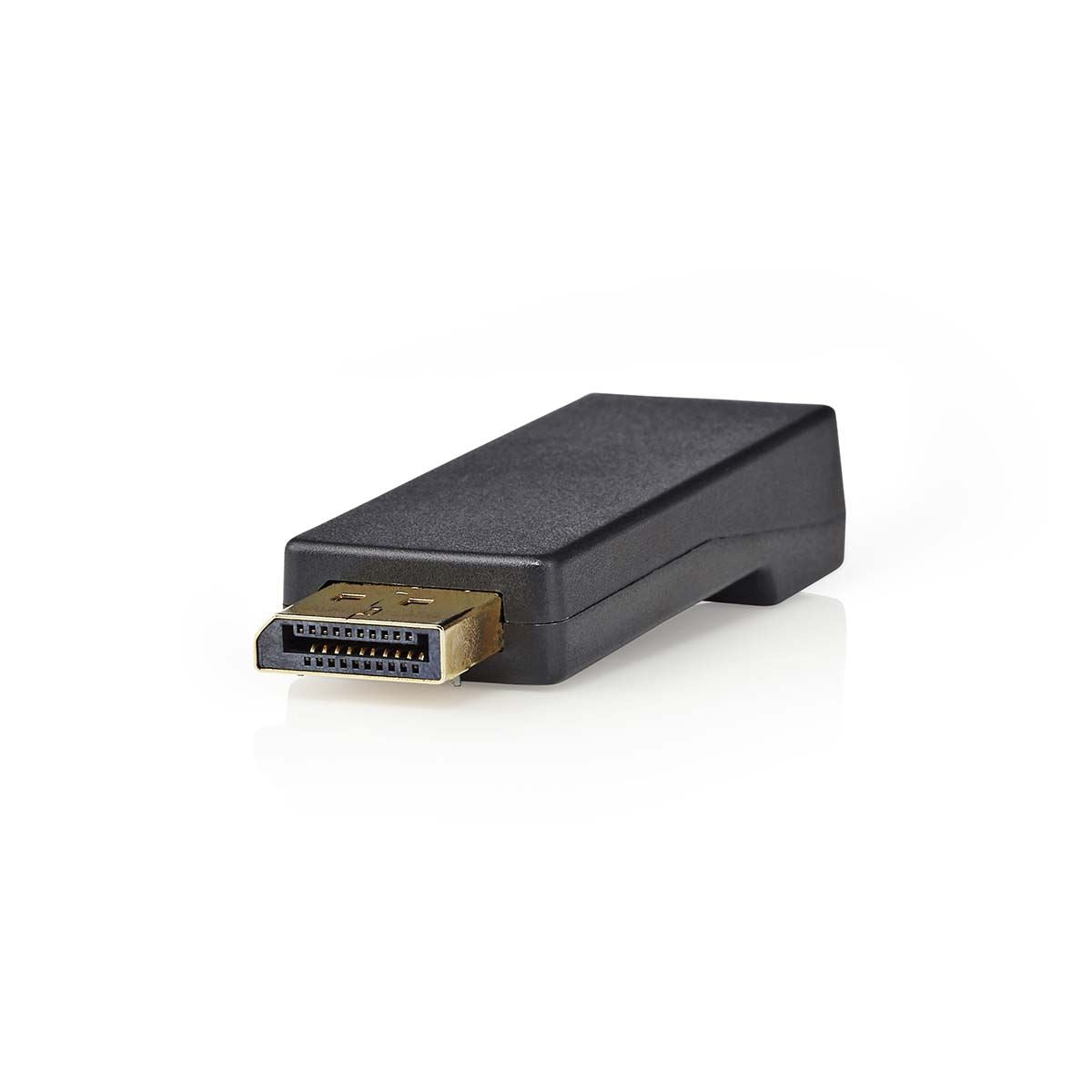 Nedis DisplayPort Adapter | DisplayPort Male | HDMI™ Output | 4K@30Hz | Gold Plated | Straight | Round | ABS | ABS | Anthracite | Box