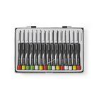 Nedis Precision Screwdriver Set | 3x PH / 4x Flat / 4x Hex / 4x Tx