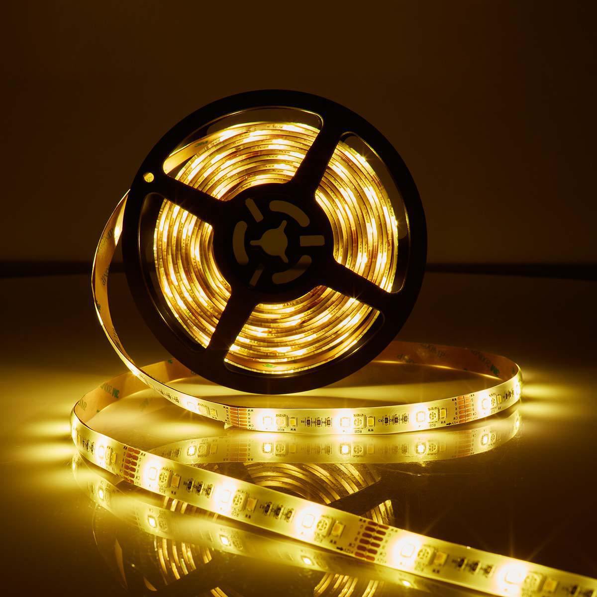 Nedis SmartLife LED Strip | Wi-Fi | Cool White / RGB / Warm White | SMD | 5.00 m | IP44 | 2700 - 6500 K | 960 lm | Android™ / IOS