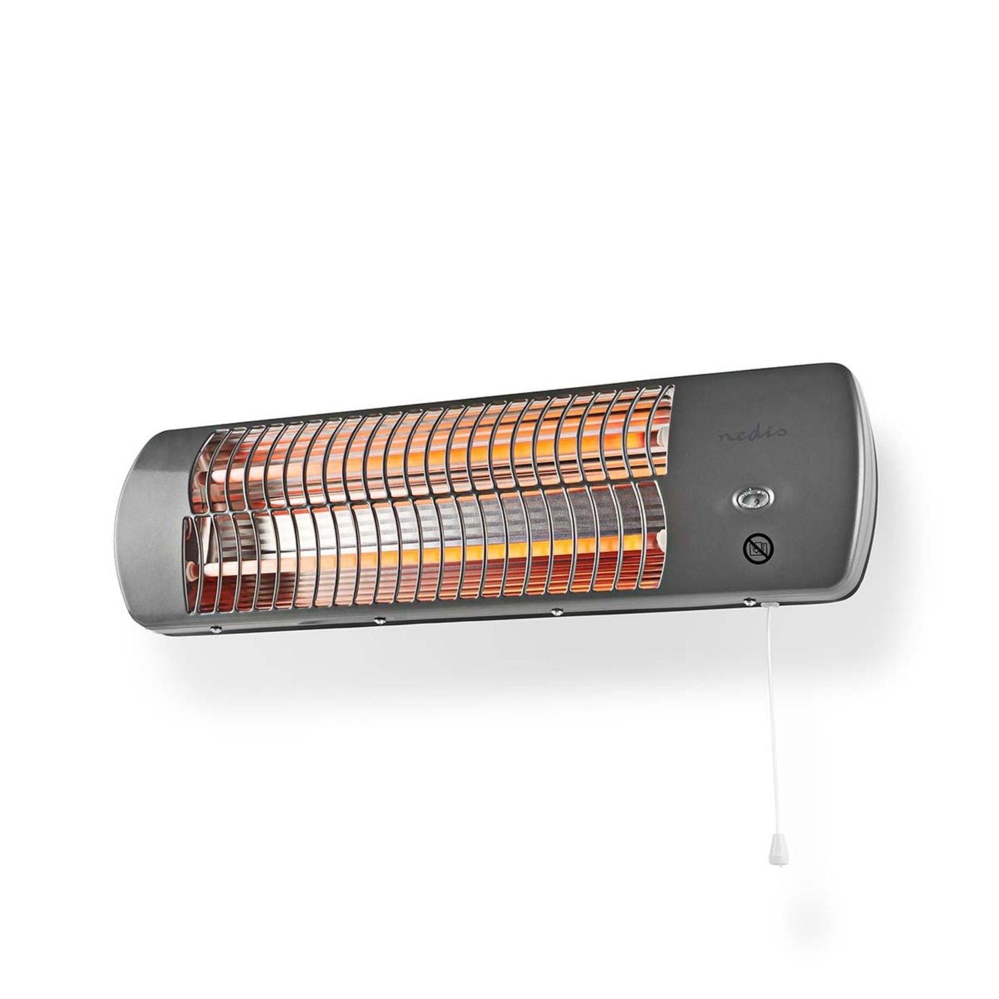 Nedis Bathroom Heater | 1200 W | 2 Heat Modes | X4 | Grey