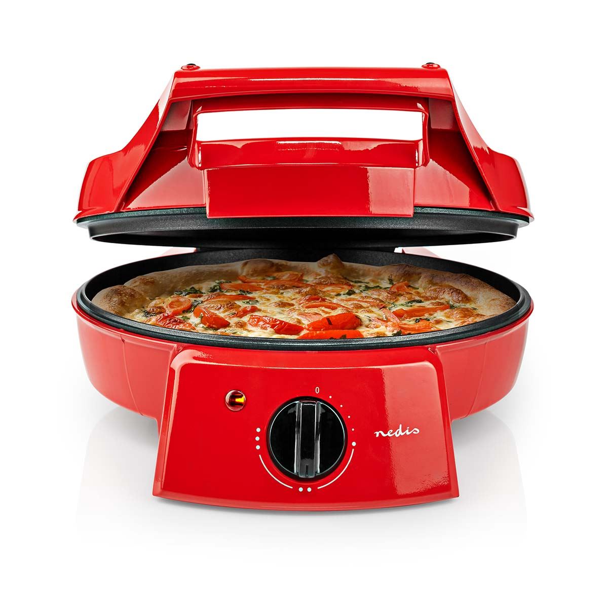 Nedis Pizza Maker & Grill | 30 cm | Adjustable temperature control | 1800 W