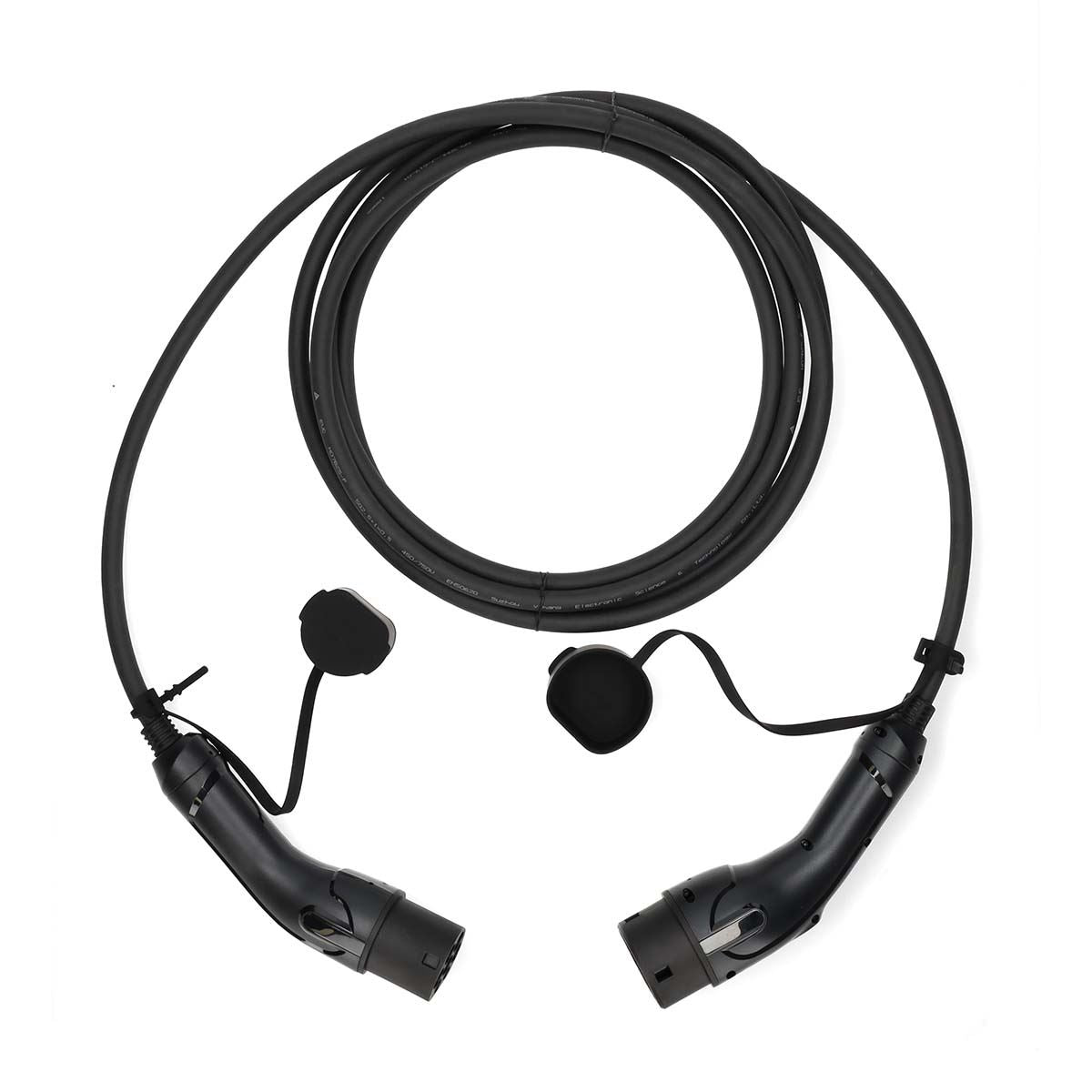 Nedis Electric Vehicle Charge Cable | Cable Type 2 | 16 A | 11000 W | 3-Phases | 5.00 m | Black | Gift Box