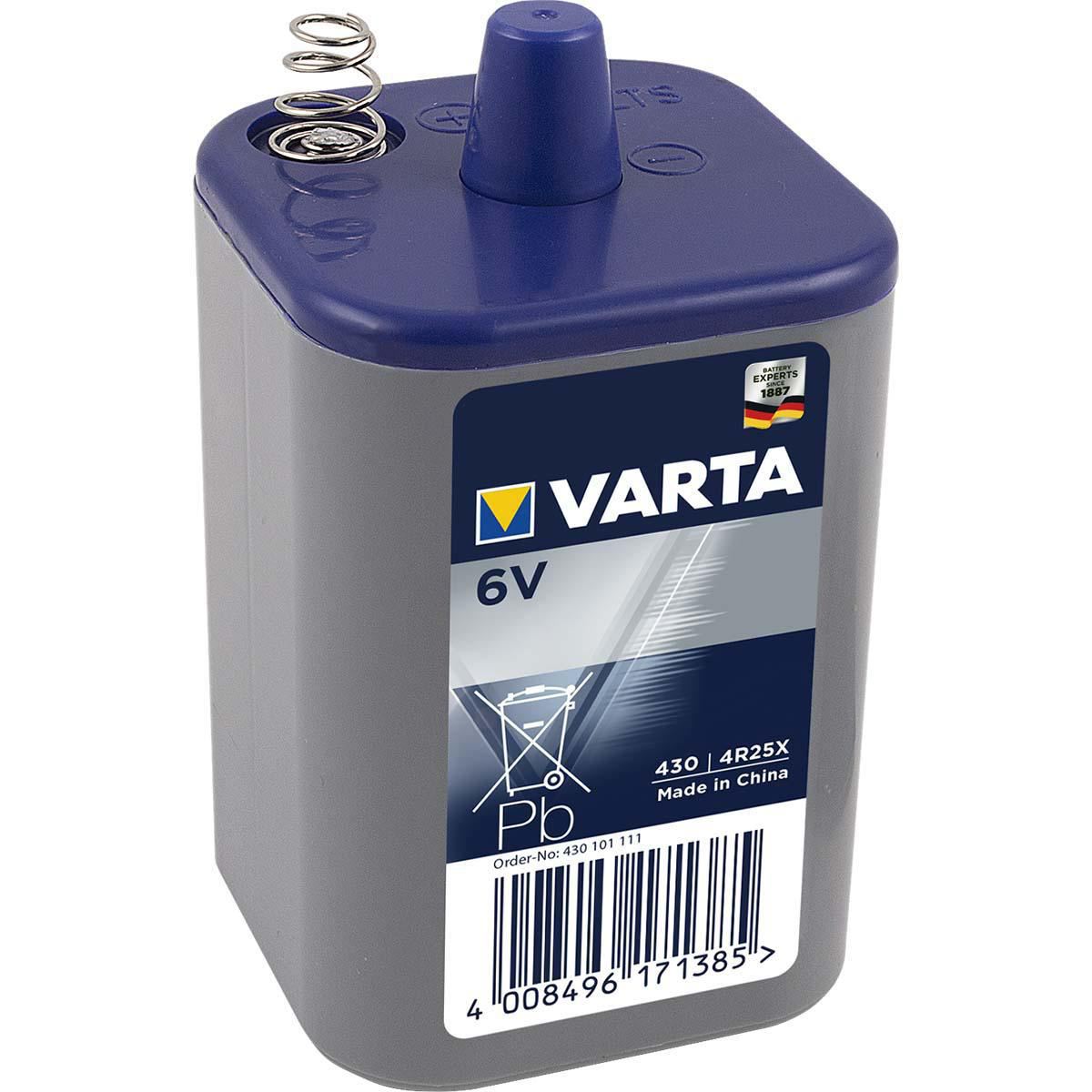 Varta Zinc-Chloride Battery 6 V 1-Pack