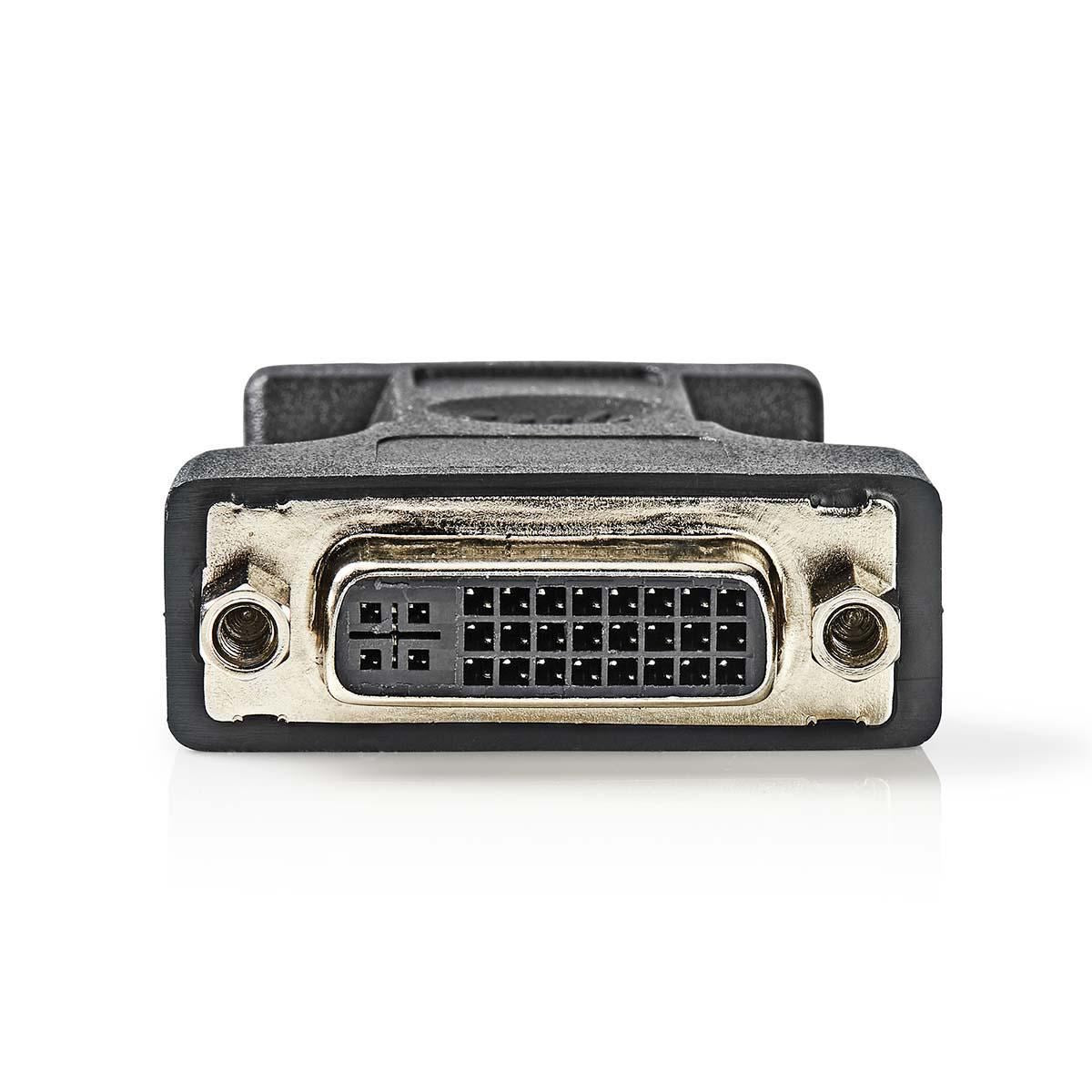Nedis VGA Adapter | VGA Male | DVI-I 24+5-Pin Female | Nickel Plated | Straight | ABS / Metal | Black | Envelope