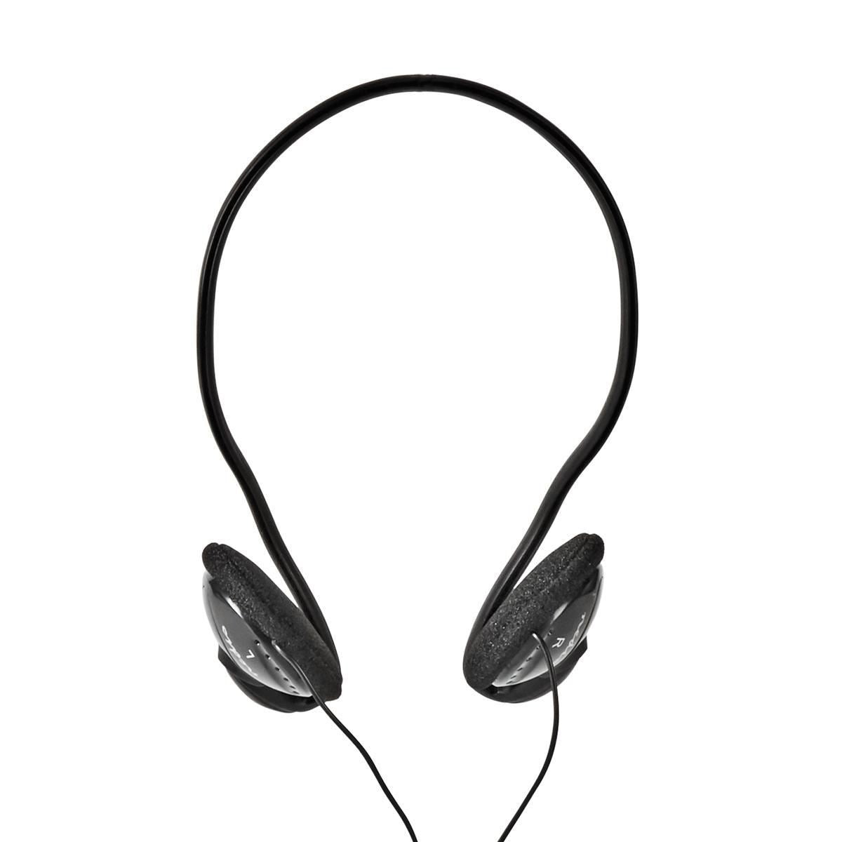 Nedis On-Ear Wired Headphones | 3.5 mm | Cable length: 2.10 m | Black