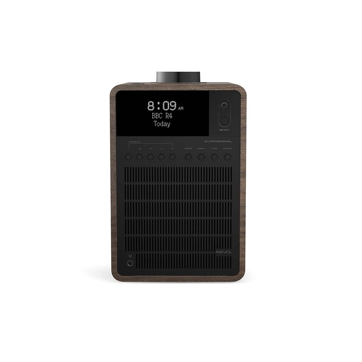 REVO SuperSignal DAB+ / FM / Bluetooth Combo Radio Walnut-Black