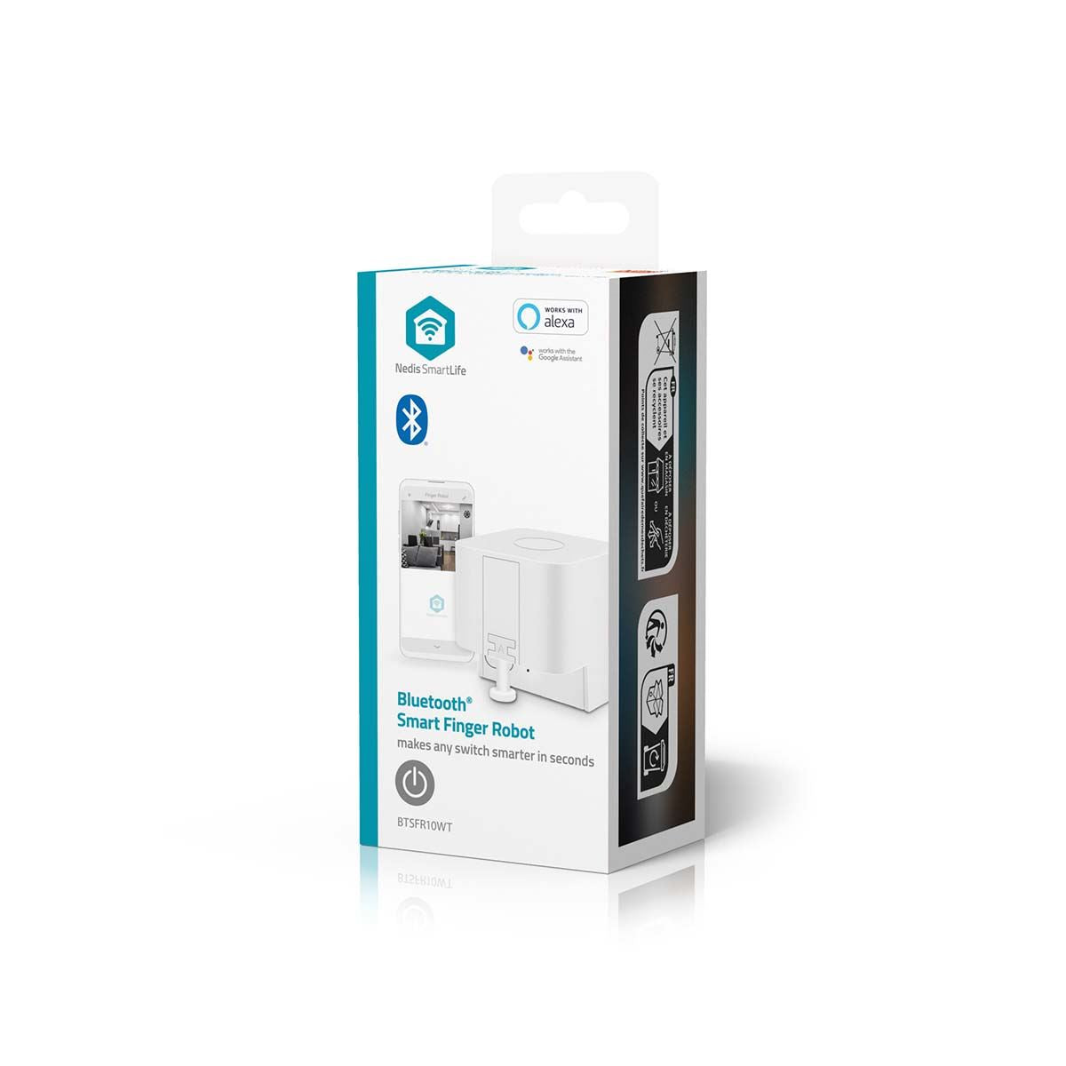 Nedis SmartLife Finger Robot | CR2 | 1000 mAh | Bluetooth® | Three kinds of fingers