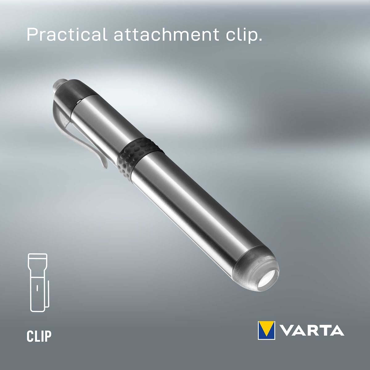 Varta LED Torch 3 lm Silver