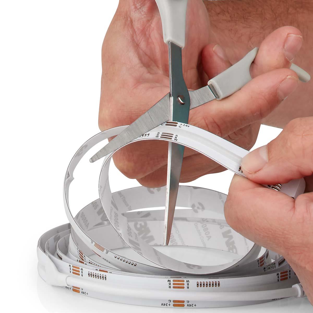 Nedis SmartLife LED Strip | Wi-Fi | RGB / Warm to Cool White | COB | 2.00 m | IP20 | 2700 - 6500 K | 860 lm | Android™ / IOS