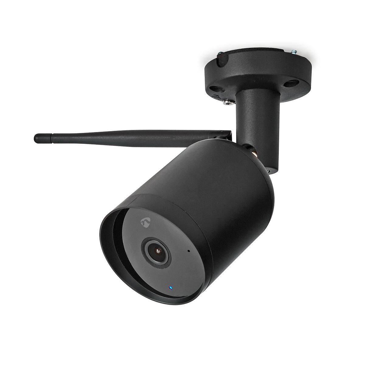 Nedis SmartLife Outdoor Camera | Wi-Fi | Full HD 1080p | IP65 | Cloud Storage (optional) / microSD (not included) | 12 V DC | With motion sensor | Night vision | Black