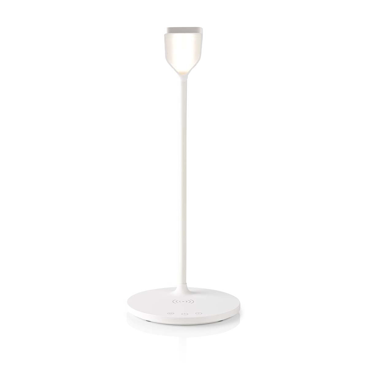 Nedis LED Lamp with Wireless Charger | Dimmer - On Product | LED | 15 W | With dimming | Cool White / Natural White / Warm White | 2700 - 6500 K