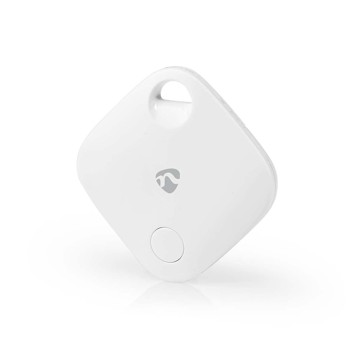 Nedis Key Finder | Compatible with: Apple Find My App | Battery Powered | 1x CR2032 | Batteries included | Bluetooth® version: 5.1 | Battery life up to: 1 year | White | 1 pcs