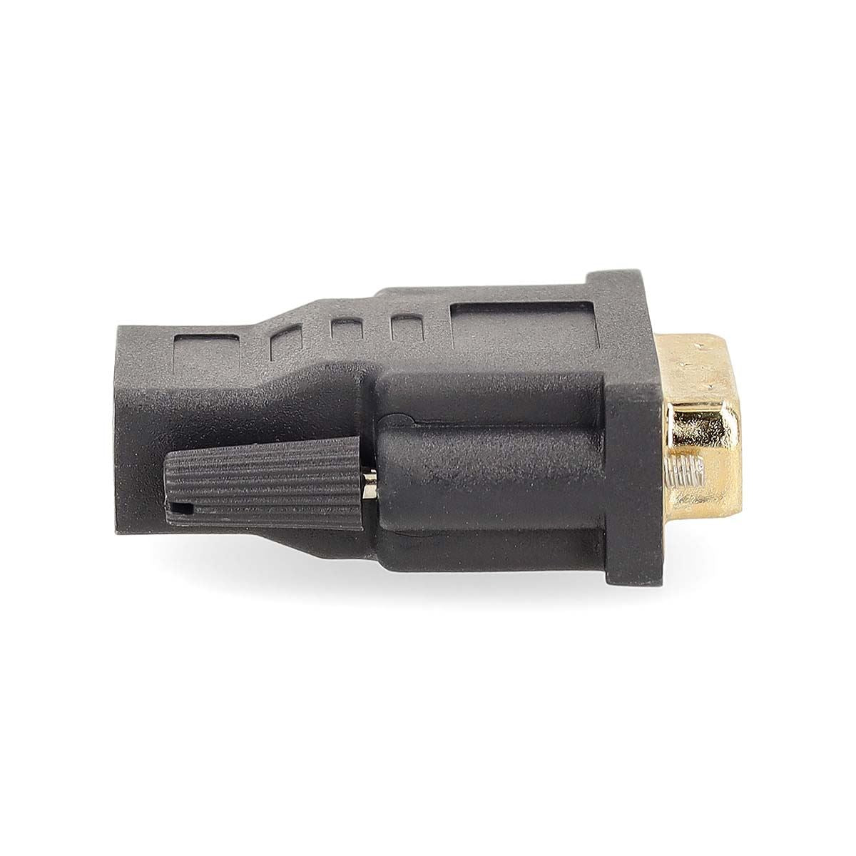 Nedis HDMI™ Adapter | HDMI™ Output | DVI-D 24+1-Pin Male | Gold Plated | Straight | PVC | Anthracite | 1 pcs | Window Box