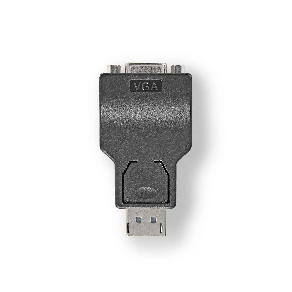 Nedis DisplayPort Adapter | DisplayPort Male | VGA Female | 1080p | Nickel Plated | Straight | Round | ABS | ABS | Black | Box