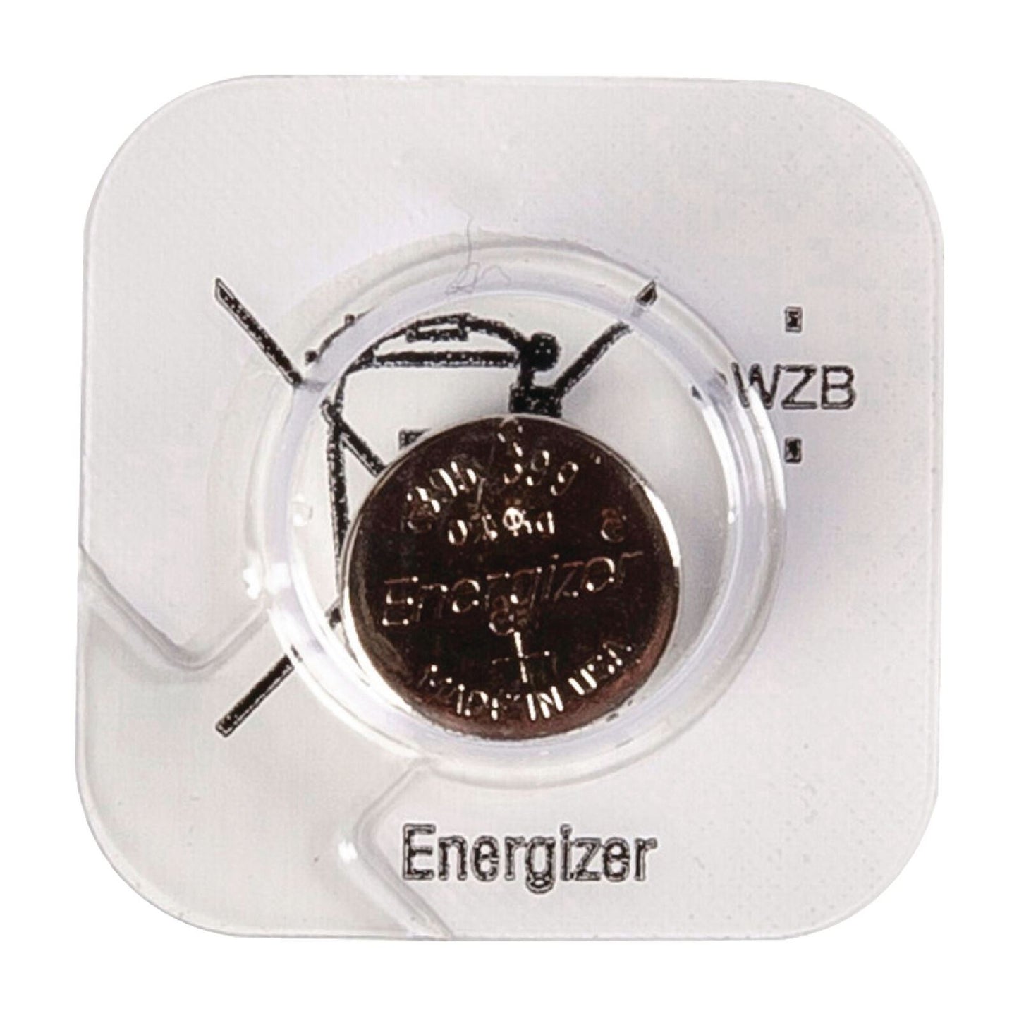 Energizer Silver-Oxide Battery SR57 | 1.55 V DC | 51 mAh | 1-Pack | Watch | Silver