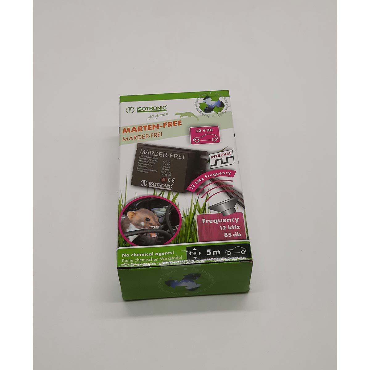 Isotronic 78405 | Marten Repellent Device 12 kHz Outdoor 12 V