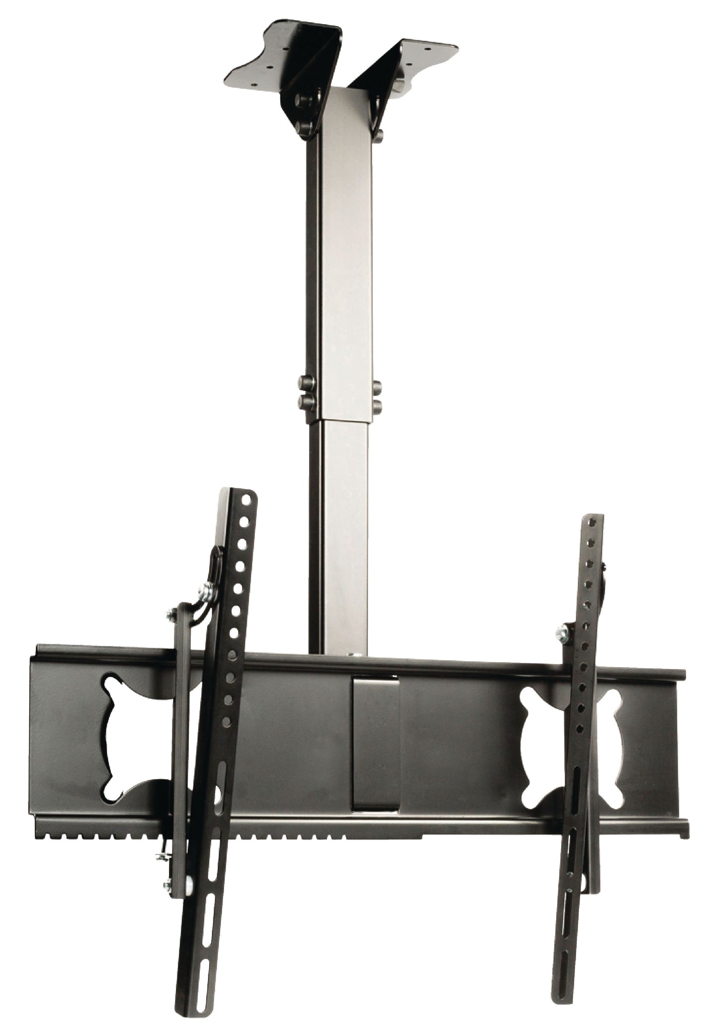 Nedis Full Motion TV Ceiling Mount | 42 - 65 " | Maximum supported screen weight: 45 kg | Tiltable | Rotatable | Minimum ceiling distance: 716 mm | Maximum ceiling distance: 1160 mm | 1 Pivot point(s) | Steel | Black