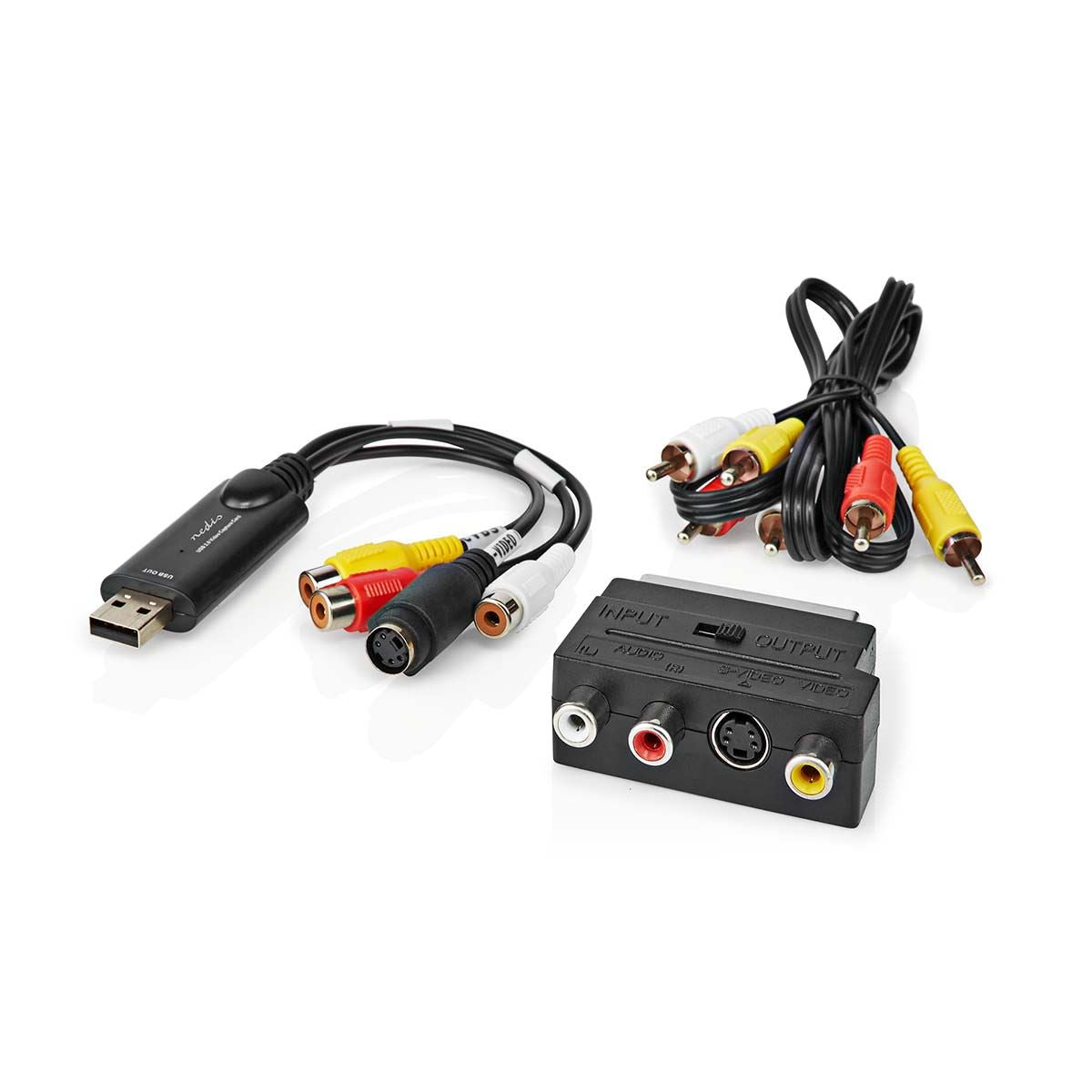 Nedis Video Grabber | USB 2.0 | 480p | A/V Cable / Scart