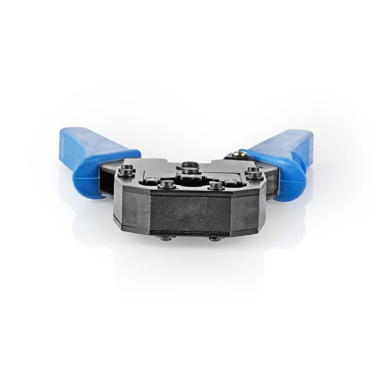 Nedis Crimp pliers | CAT5 / CAT5e / CAT6 / CAT6a / RJ10 / RJ11 / RJ45 | Cutting / Plier / Stripping | ABS / Steel | Blue