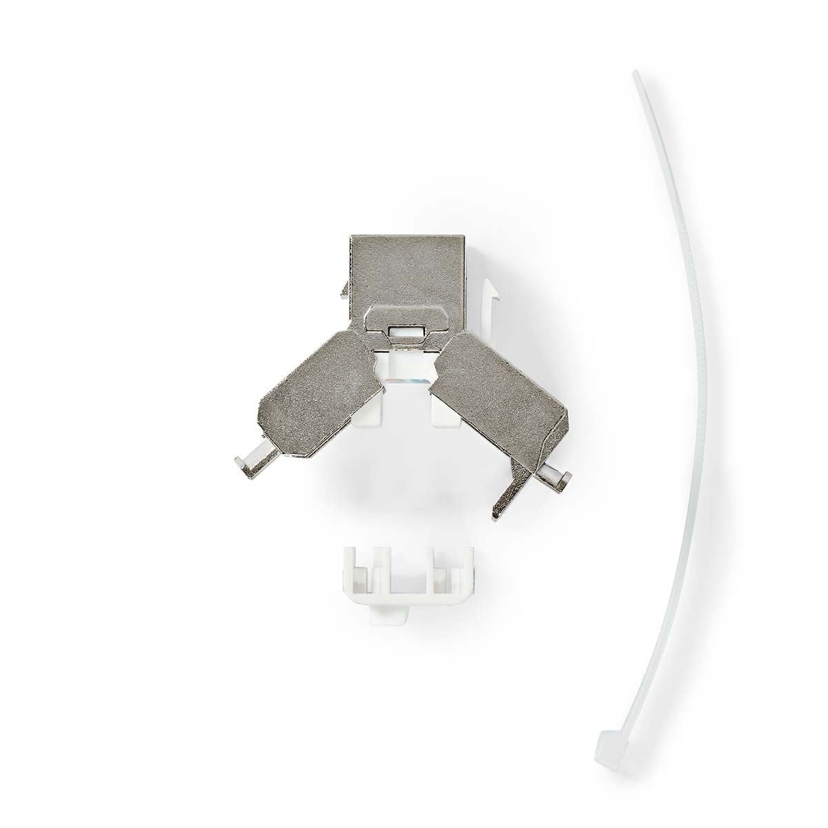 Nedis Keystone | CAT7 | RJ45 Female | S/FTP | Metal | Box