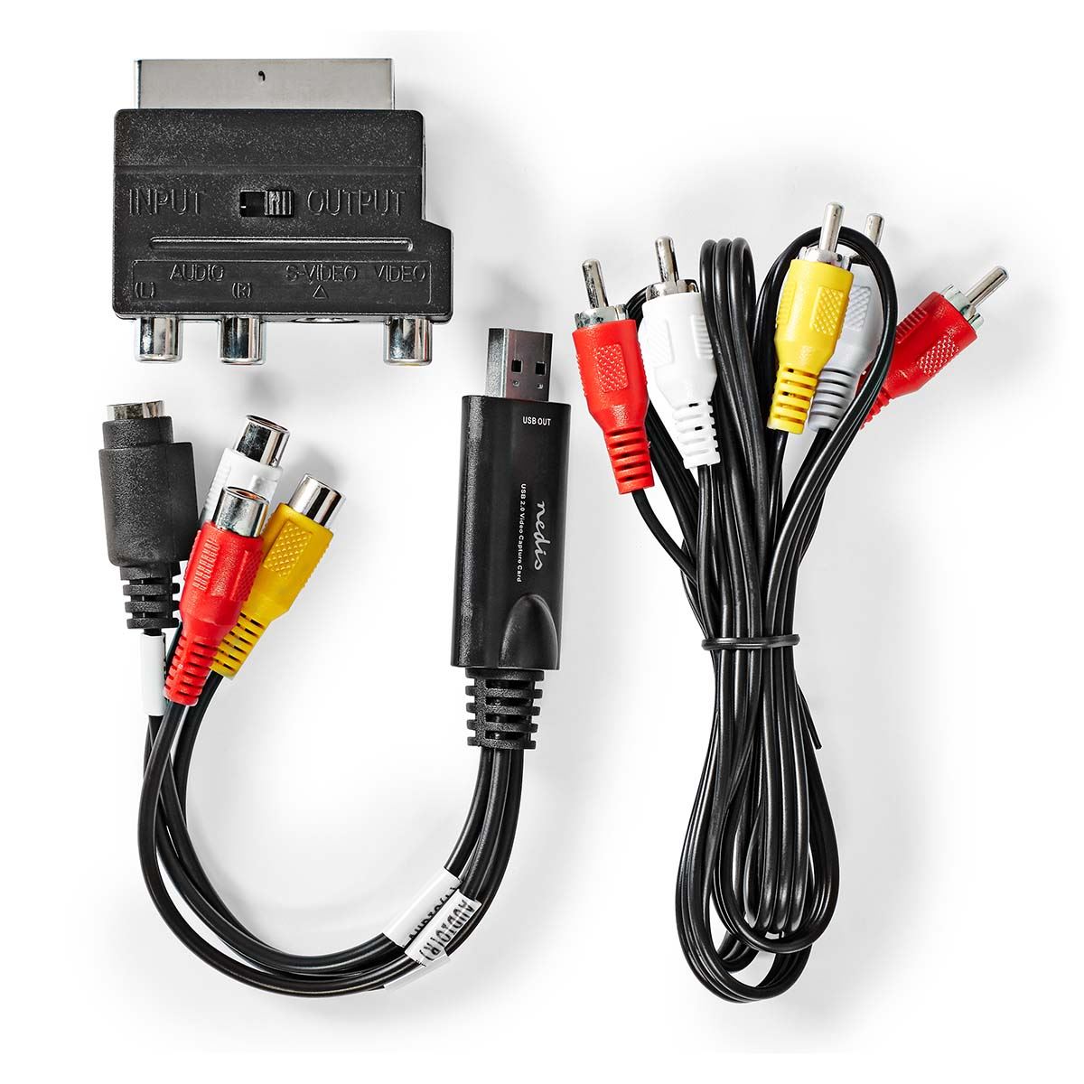 Nedis Video Grabber | USB 2.0 | 480p | A/V Cable / Scart