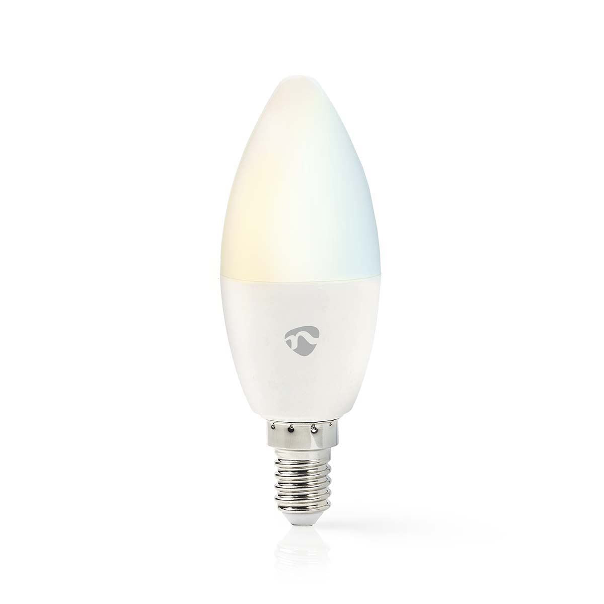Nedis SmartLife LED Bulb | Wi-Fi | E14 | 470 lm | 4.9 W | Warm to Cool White | 2700 - 6500 K | Android™ / IOS | Candle | 1 pcs