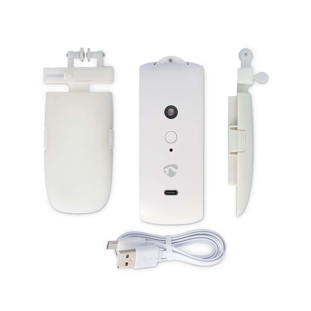 Nedis SmartLife Curtain Robot | I Rail / U Rail | Curtains / Drapes | Battery Powered / USB Powered | 4000 mAh | Bluetooth® | White