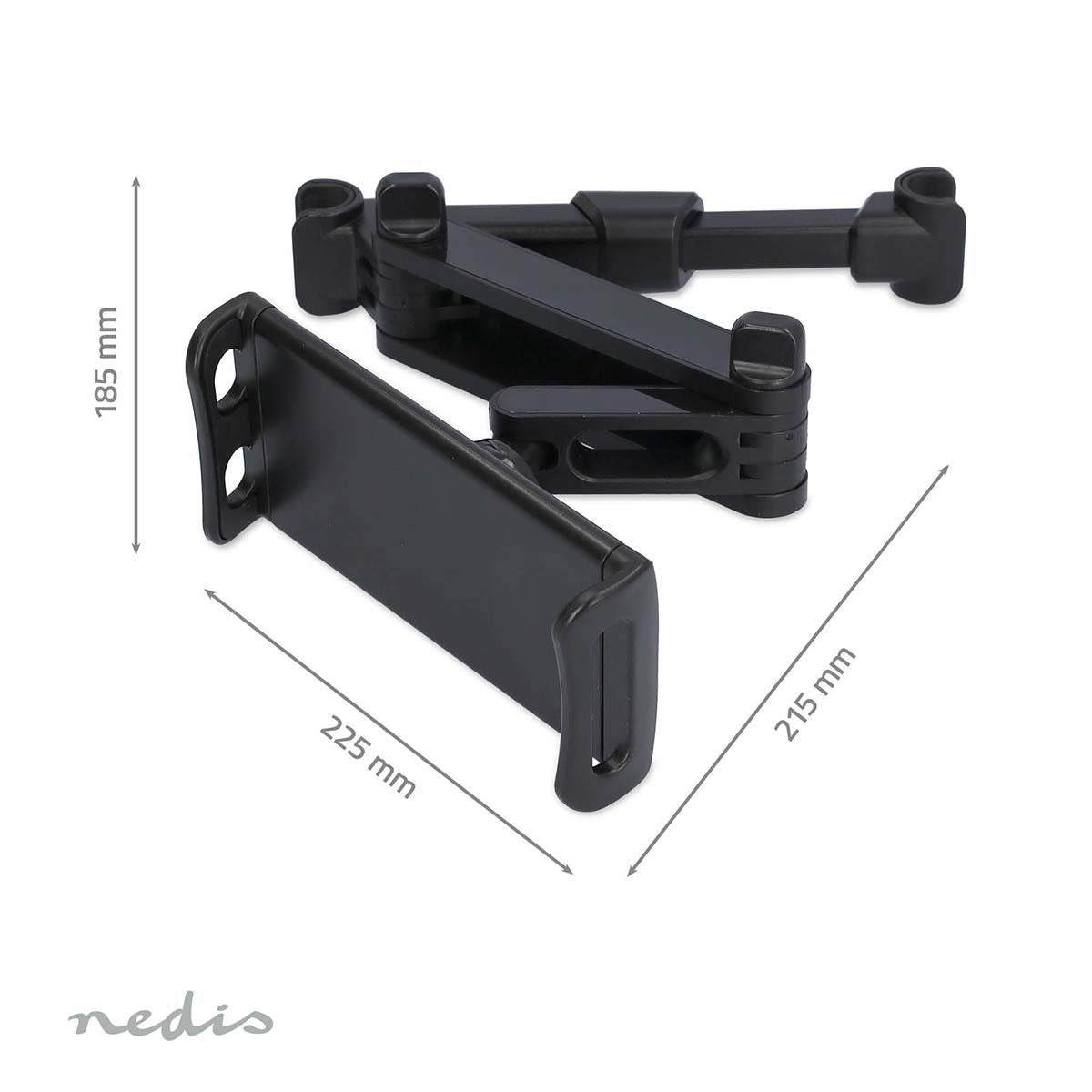 Nedis Tablet Car Mount | Maximum screen size compatibility: 12.5 " | In-Car | Adjustable