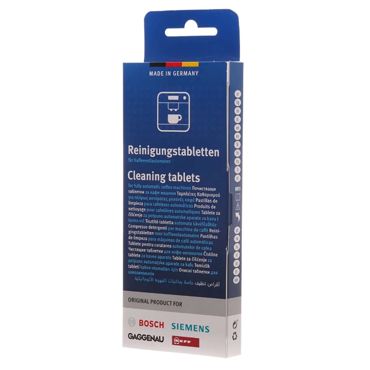 Bosch Cleaning tablets for coffee and espresso machines and kettles 10 pcs