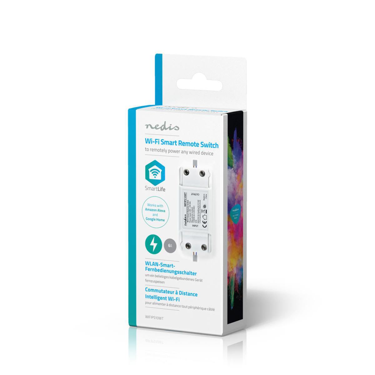 Nedis SmartLife Power Switch | Wi-Fi | 2400 W | Terminal Block | App available for: Android™ / IOS