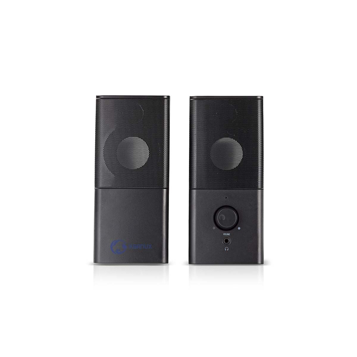 Nedis Gaming Speaker | Speaker channels: 2.0 | USB Powered | 3.5 mm Male | 18 W | Without Lighting | Volume control | Connection output: 1x 3.5 mm Audio Out