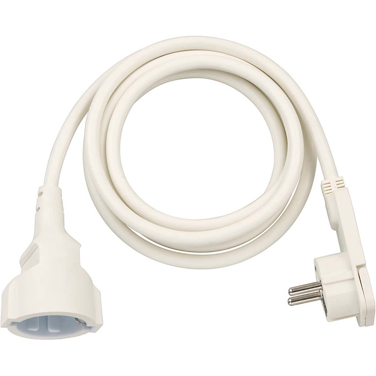 Brennenstuhl Power Extension Type F (CEE 7/7) Cable 2 m H05VV-F 3G1.5 IP20 White