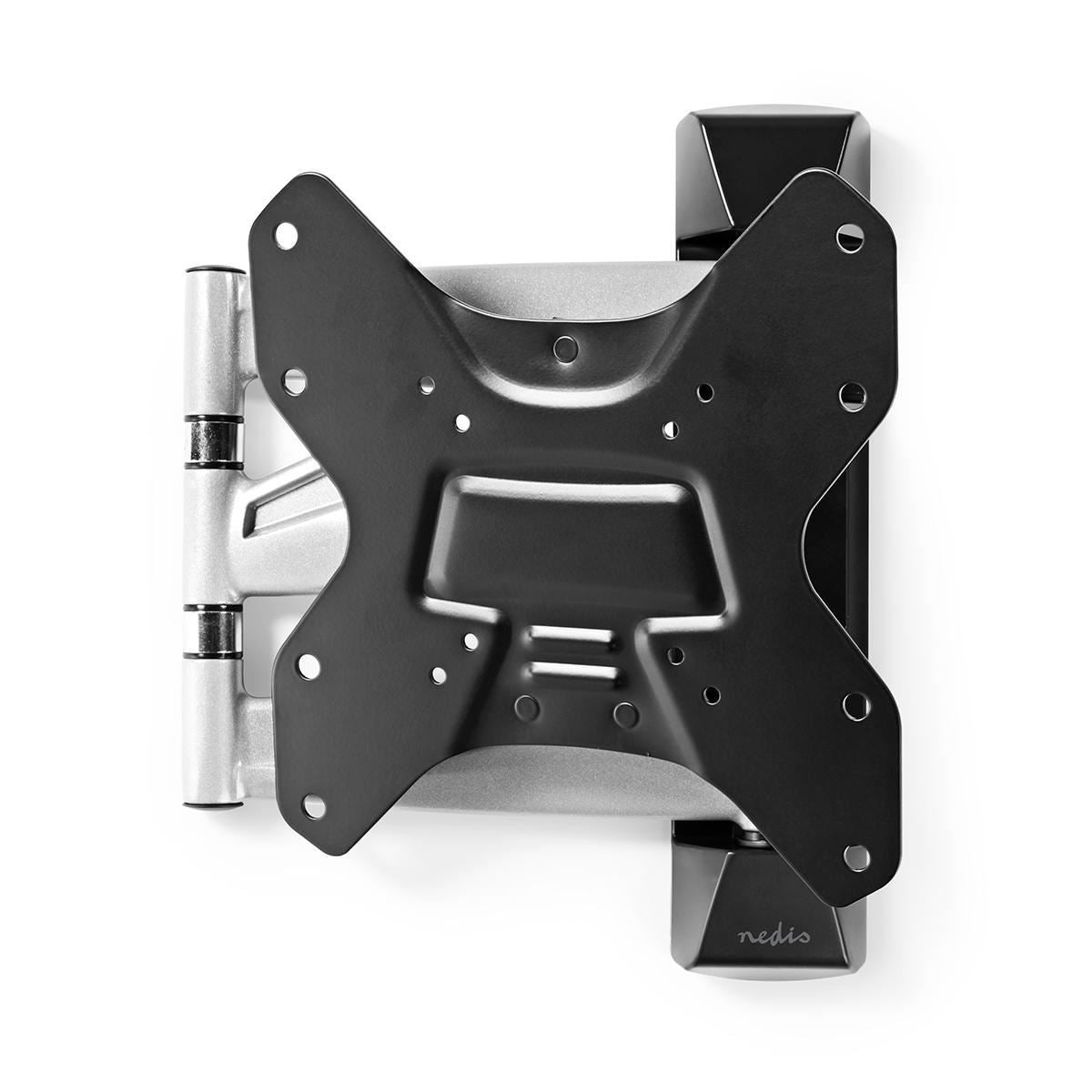 Nedis Full Motion TV Wall Mount | 23 - 55 " | Maximum supported screen weight: 30 kg | Tiltable | Rotatable | Minimum wall distance: 48 mm | Maximum wall distance: 410 mm | 3 Pivot point(s) | Steel | Black