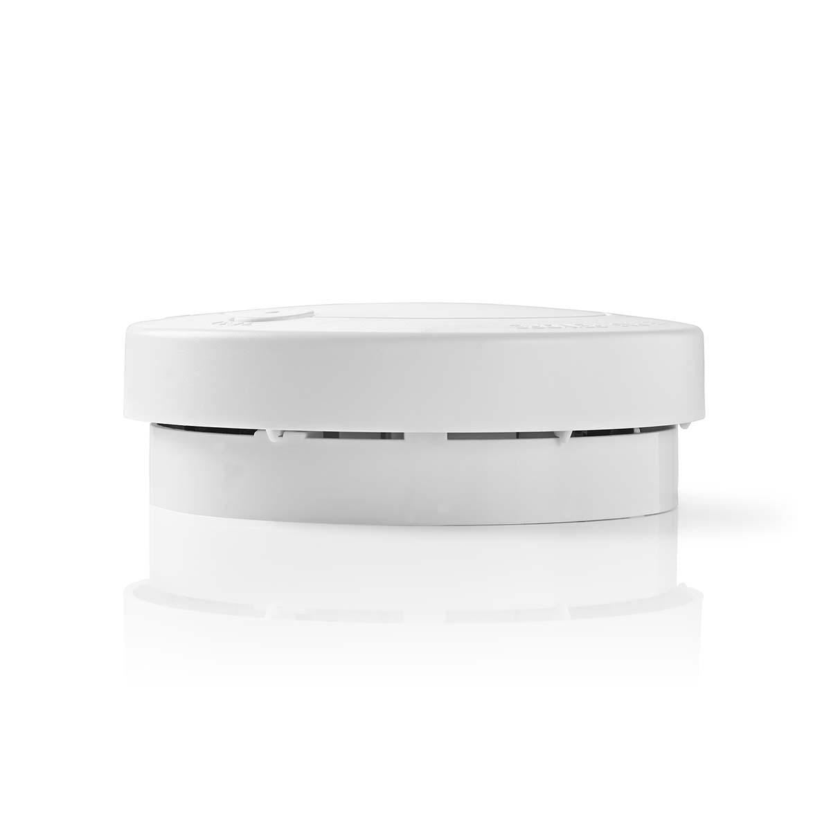 Nedis Smoke Alarm | Battery Powered | Battery life up to: 1 year | EN 14604 | With test button | 85 dB | ABS | White