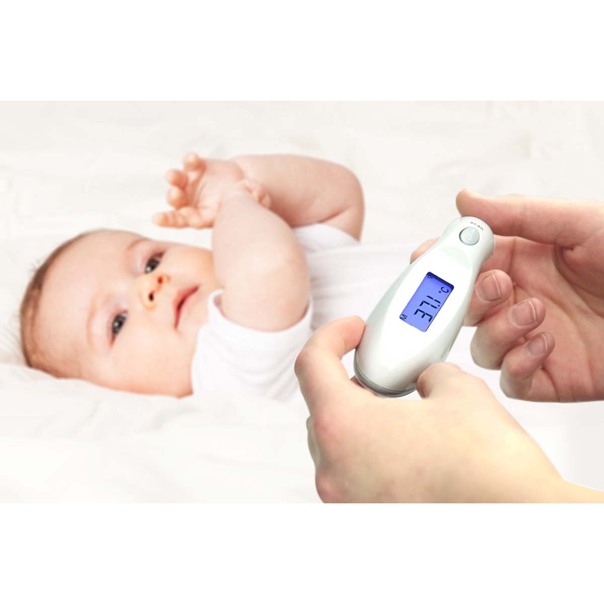Alecto BC-27 Infrared Ear Thermometer | White