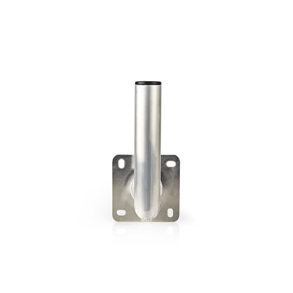 Nedis Satellite Wall Mount | Distance to wall: 250 mm | Diameter clamp: 50 mm | Maximum dish size: 100 cm | Aluminium | Silver