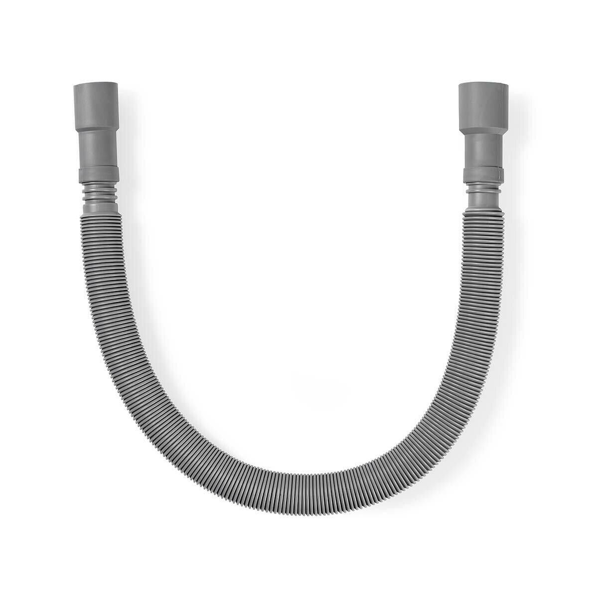 Nedis Extendable Outlet Hose | 24/19 mm | 29/22 mm | 0.5 Bar | 50 °C | 4.00 m | Dish / Washing Machine | PVC | Grey