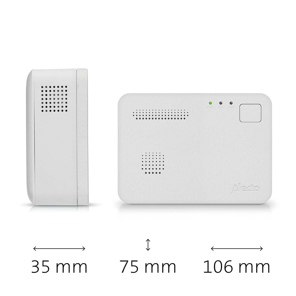 Alecto COA1910 Carbon monoxide Alarm with 10 year Sensor Runtime