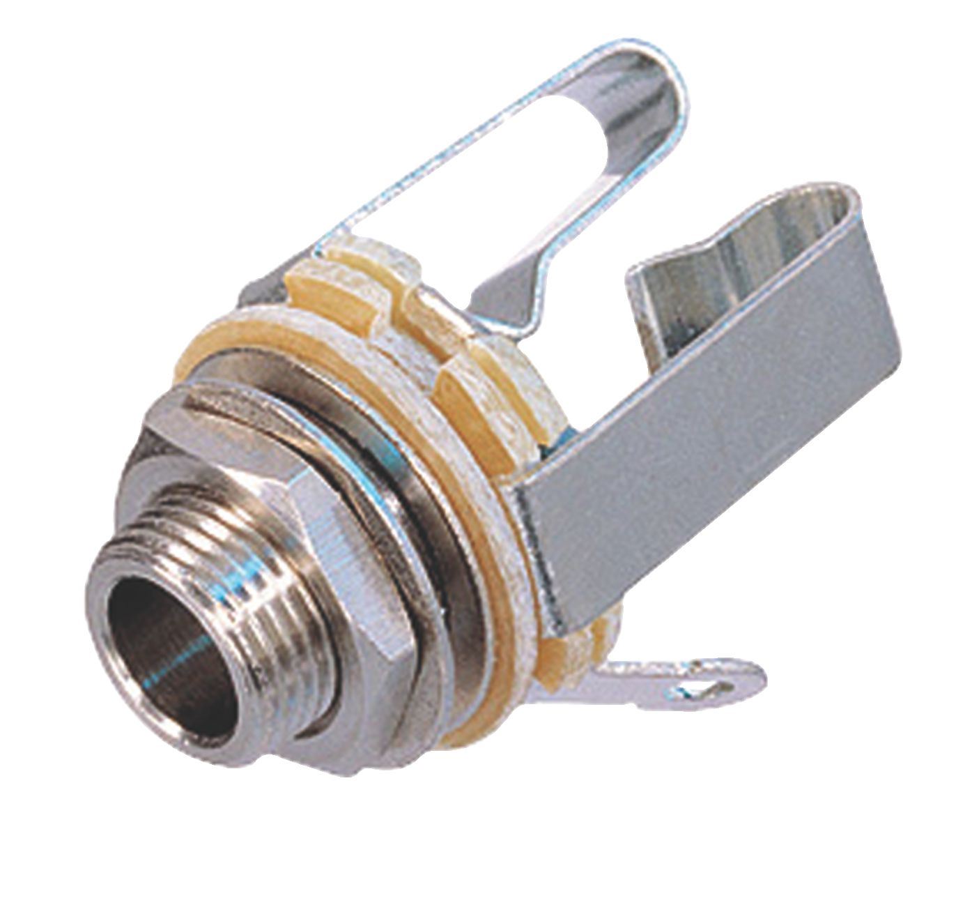 Neutrik Mono Connector 6.35 mm Female Silver