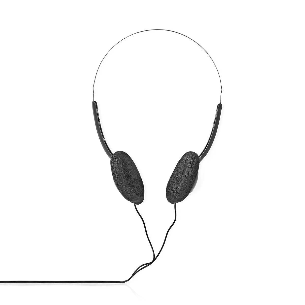Nedis On-Ear Wired Headphones | 3.5 mm | Cable length: 1.20 m | Black